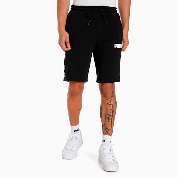 Tape 10" Men's Regular Fit Shorts, Puma Black, extralarge-IND